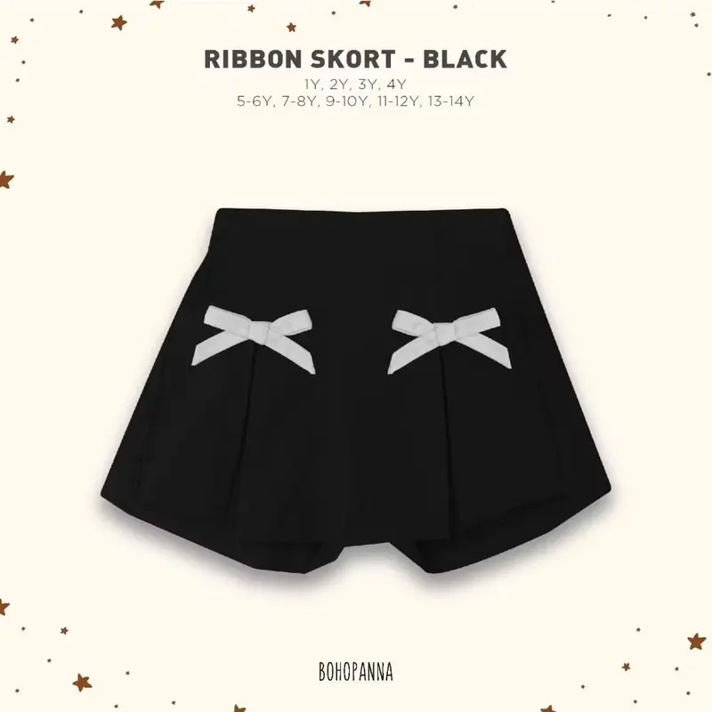 LITTLE BARI - Bohopanna - Ribbon Skort - Rok Anak Perempuan 6