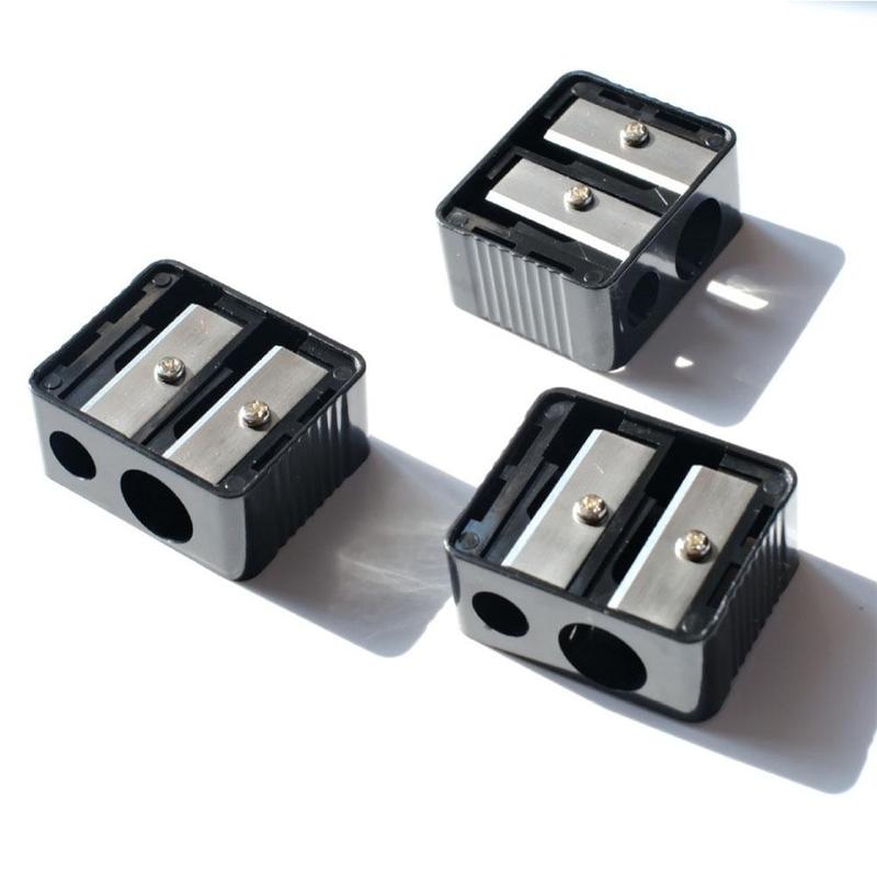 Product Introduction of 1 Pc Double Holes Precision Lipstick Cosmetic Pencil Sharpener For Eyebrow Lip Liner Eyeliner Pencil Girls Gift 21
