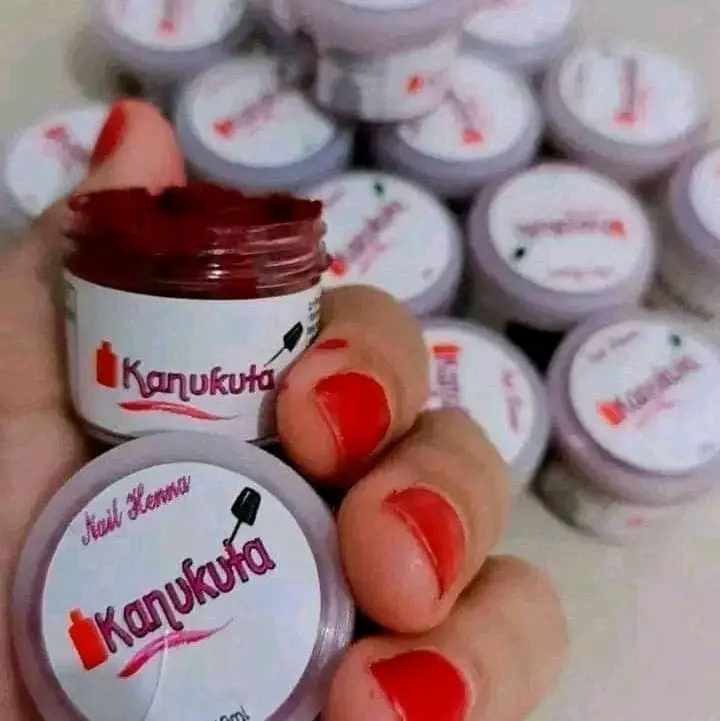 KANUKUTA  DAN HENNATA NAIL HENNA (selusin isi 12pcs) Art 4
