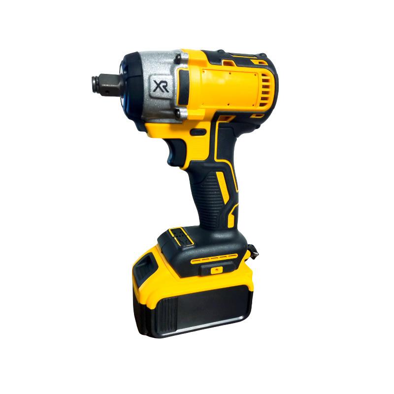 Product Introduction of Hot Sale Large Torque Electric Wrench Household Lithium Wrench High Power Auto Repair Wind Gun Screwdriver 0