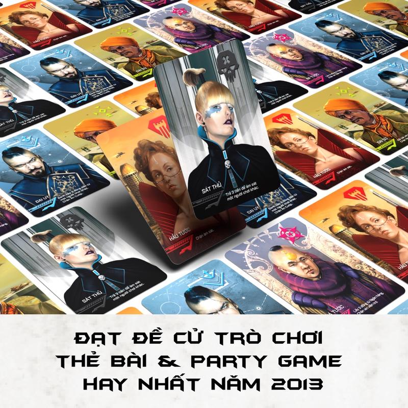 Coup - Cuộc chiến vương quyền | Trò chơi thẻ bài kinh điển | Ẩn vai suy luận | Board Game VN 2