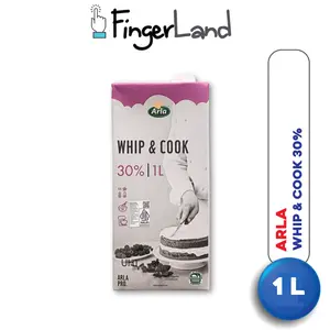 ARLA Whip & Cook 30% 1 Ltr Krim Serbaguna