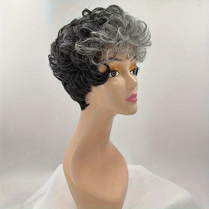 Grey mommy wig best sale