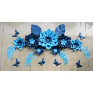 ready paper flower dekorasi bunga kertas backdrop lamaran karangan bunga papan murah wedding anniversary aqiqah tunangan tedak siten