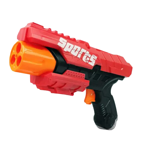 Soft Bullet Gun Mainan Tembak Anak Tembak Mainan Soft Bullets Toy Airsoft Kids Toy Hollow Hole Foam Head Soft Bullet 7
