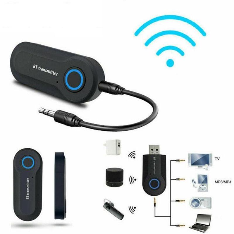 Product Introduction of USB Powered Bluetooth Audio Transmitter Stereo Bluetooth 3.5mm TV D8L2 Audio Adapter S4Y9 35