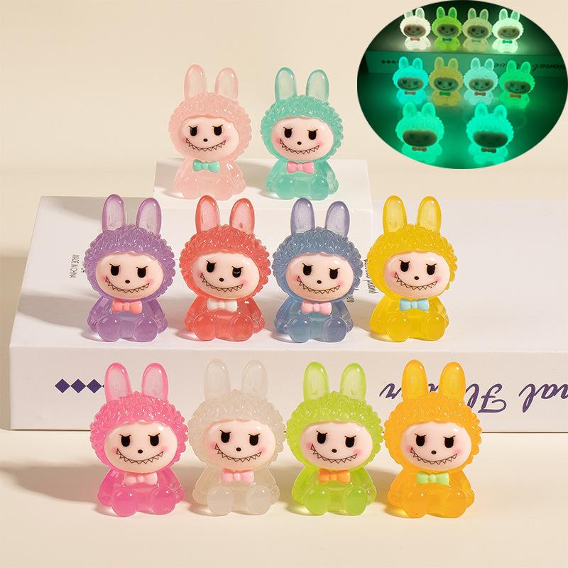   CHARM GIÁ CAO 2.5-4.5CM  COMBO 5 10 TÚI MÙ CHARM DẠ QUANG PHÁT SÁNG VÀ KHÔNG CÓ DẠ QUANG TRANG TRÍ 