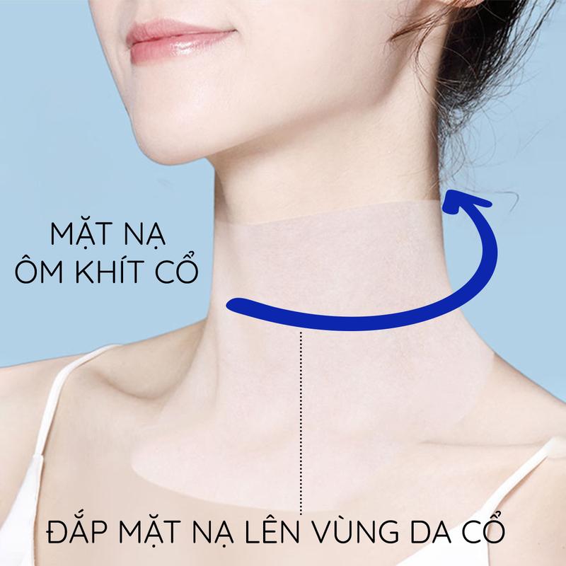 Product Introduction of [SỮA DÊ] COMBO 5 Miếng Mặt Nạ Dưỡng Da Vùng Cổ VNO Chiết Xuất Từ Sữa Dê – Chăm Sóc Nếp Nhăn, Dưỡng Ẩm, Sáng Da, Làm Mịn Da 6