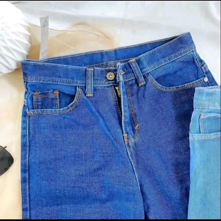 highwais kulot jeans wanita terbaru