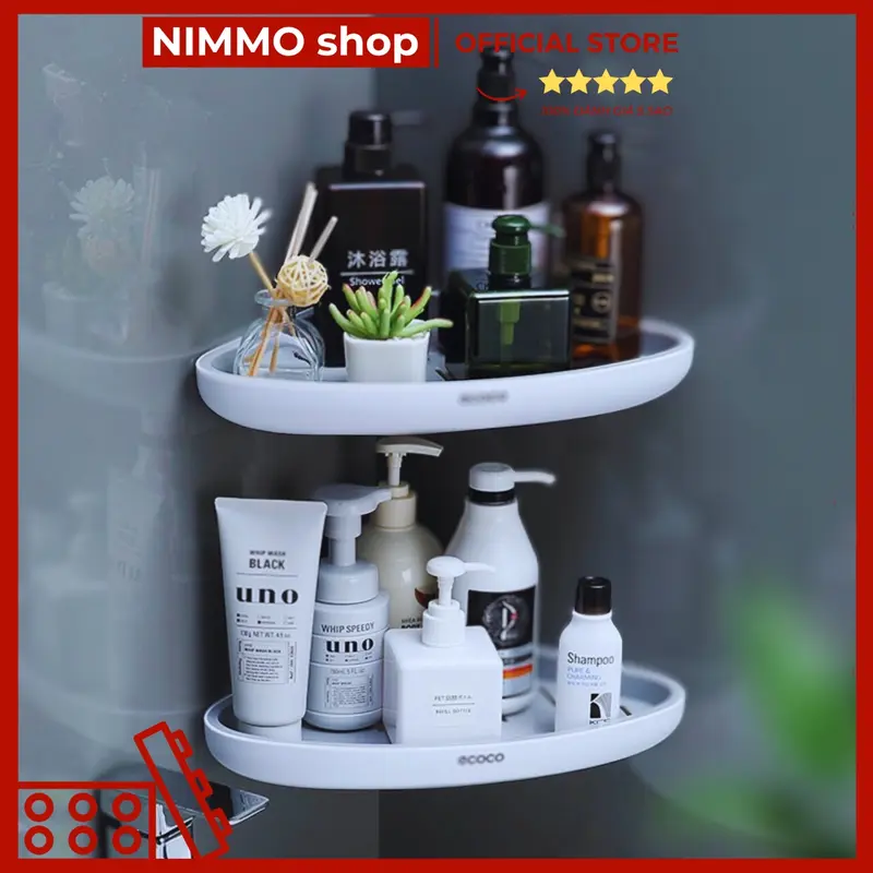 KỆ ĐỂ SỮA TẮM, KỆ GÓC ĐA NĂNG DÁN TƯỜNG NHÀ TẮM, PHÒNG BẾP TIỆN LỢI, HIỆN ĐẠI Kitchen Nhà Bếp 3