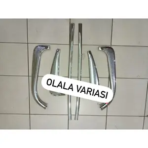 list kaca samping + pilar samping canter chrome