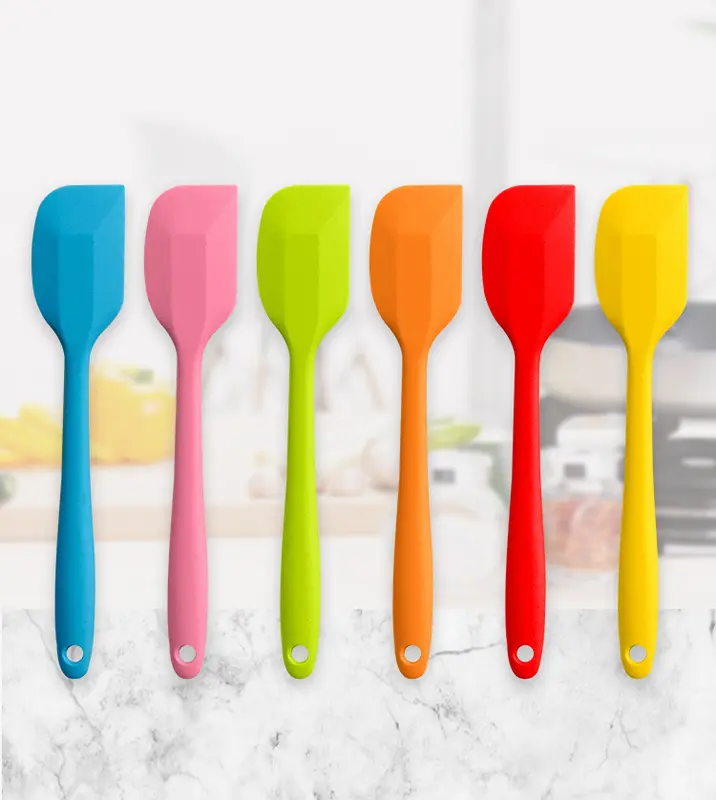 BISA COD H5426 Spatula Masak Silikon / Spatula Silicon Tahan Panas / Spatula Masak / Spatula Pengaduk Adonan Kue Kitchenware Kuas 2