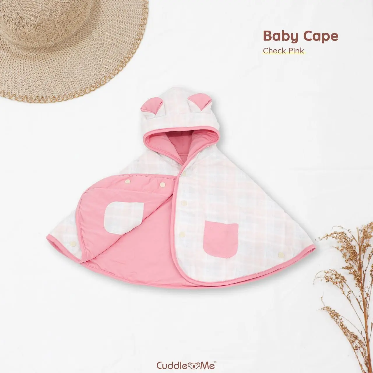 CuddleMe Baby Cape Jaket Bayi Balita | BabyCape Cuddle Me | Selimut Topi Bayi | Mantel hangat bayi