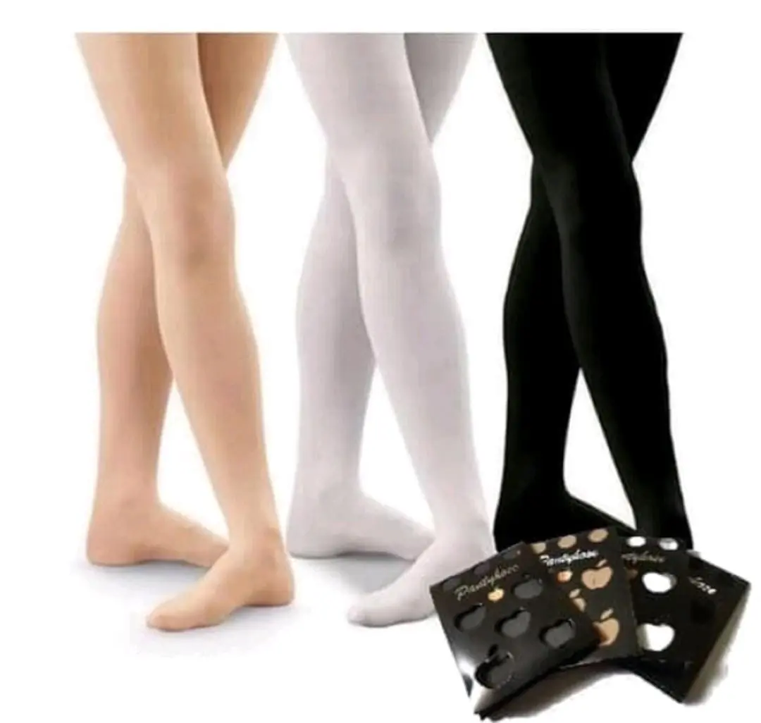 Stocking Wanita APPLE PANTYHOSE / Stoking Perempuan TEBAL Warna HITAM PUTIH CREAM ABU KULIT Celana