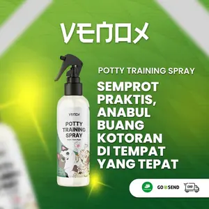 ALFAMEGA POTTY TRAINING SPRAY - Venox Pet Toilet Control Kucing Anjing Potty Training Spray Melatih Pipis Kucing Anjing / Pee and Poop Control Cat Repellent