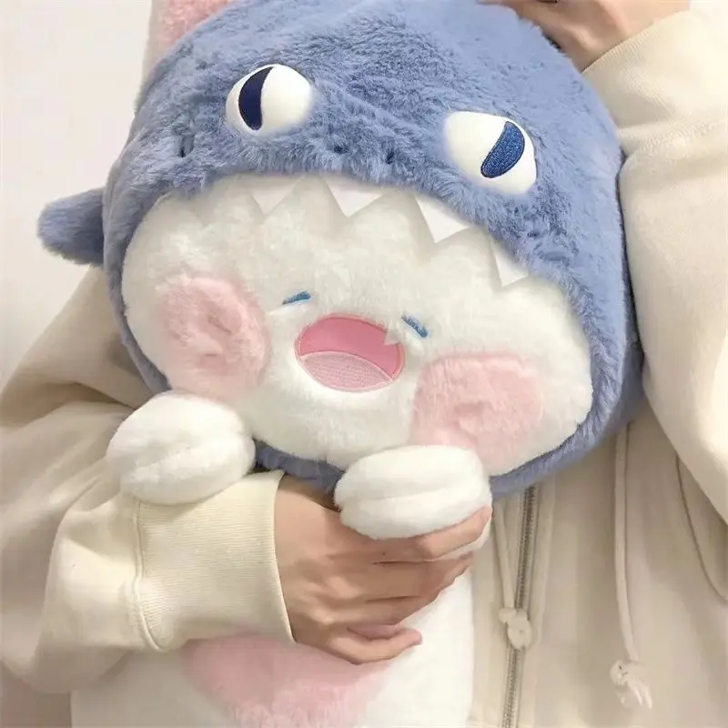 Búp Bê Đồ Chơi Nhồi Bông Hình Mèo Cá Mập, Dễ Thương Và Siêu Đáng Yêu, Gối Thú Nhồi Bông, Gối Giường, Quà Sinh Nhật Cho Bé Gái, 30 Ngày Bán Chạy Với 1107 Mảnh, [Thanh Toán Khi Nhận Hàng]