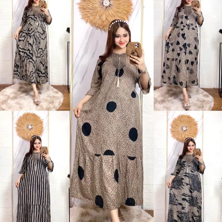 Dress viral // daster Sogan sultan  // bahan halus lembut nyaman // bisa busui