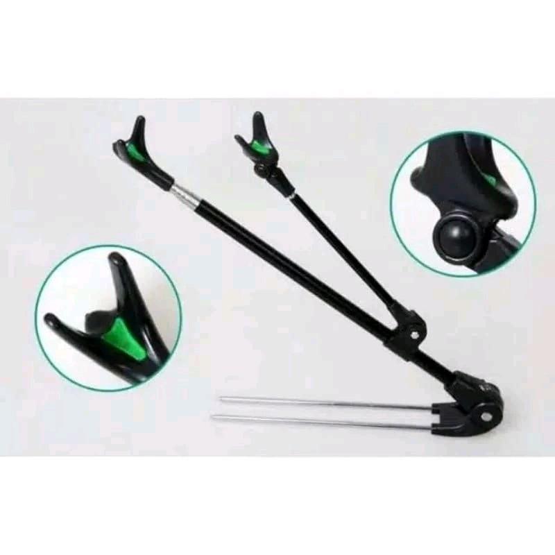 Jagrak Joran Pancing HITAM/ Jagrak Tegek Jagrak pancing Alat Ikan Ikan 4