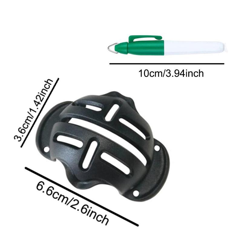 Golf Ball Marker with Pen, 1 Count Golf Ball Marker with 1/4pcs Pen, Ball Sports Equipment for Golf, Outdoor Sports Accessories 7