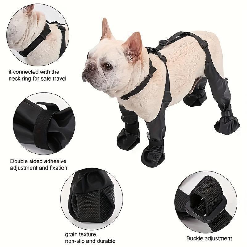 Waterproof Dog Shoes, 1 Count Non-slip Pet Shoes, Pet Paw Protector, Outdoor Dog Shoes, Dog Supplies for Outdoor Activities 3