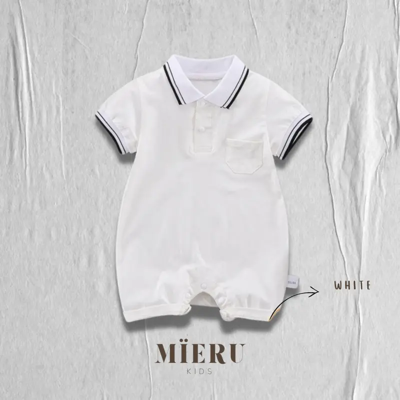 Mieru Kids - Polo Jumper Bayi [SNI] Casual Cotton Newborn 4