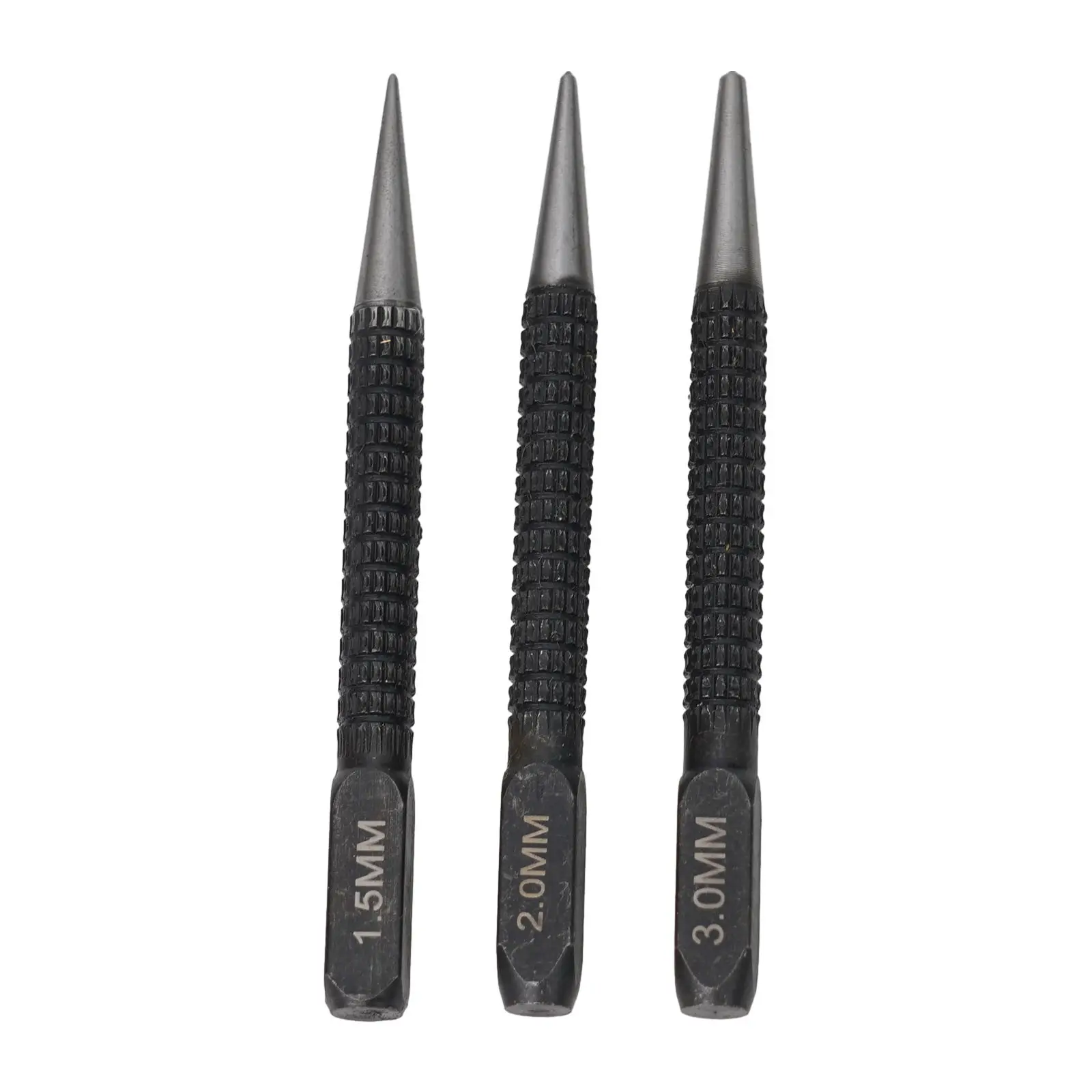 1pc 1.5mm/2mm/3mm Alloy Steel Center Punch Metal Wood Marking Drilling Tools