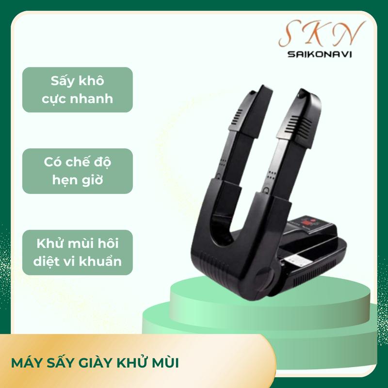  Máy sấy giầy siêu nhanh có hẹn giờ máy làm khô khử mùi hôi diệt vi khuẩn cho giày của bạn 