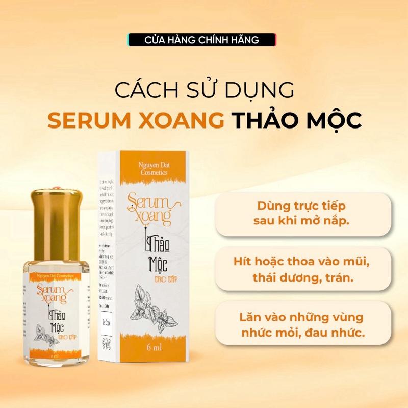 [A2][Mua 2 Được 5] Serum Xoang Thảo Mộc Cao Cấp (6ml) - Hỗ Trợ Viêm Xoang, Hỗ Trợ Đau Nhức Đầu Viêm Mũi Dị Ứng, Nhức 2 Cánh Mũi Lan Lên Trán, Chóng Mặt, Nghẹt Mũi. 3