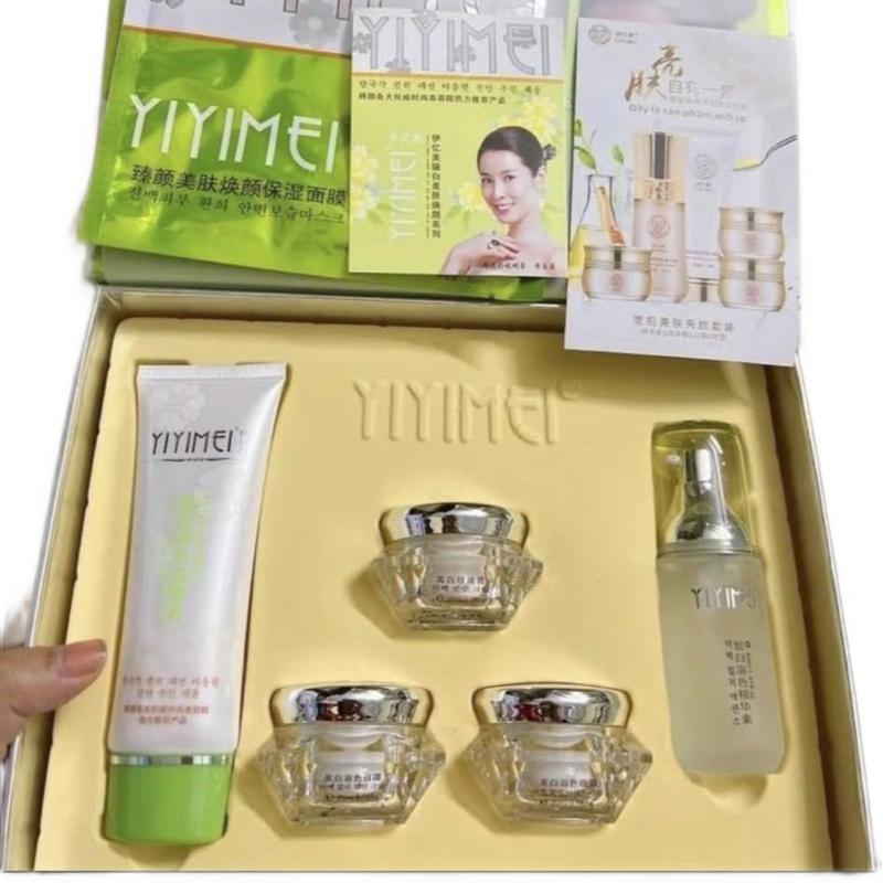 Bộ Kem Dưỡng Da Yiyimei 5 sản phẩm - Chuyên dùng cho da nám tàn nhang đồi mồi Cho Mọi Loại Da Cho Bé Son Skincare