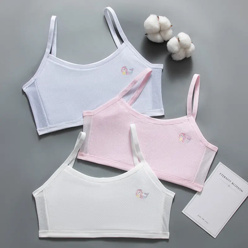 Áo lá học sinh cotton lưới mặt sau mềm mại thoáng mát hình xinh yêu A5 A6 cho bé 30-45kg