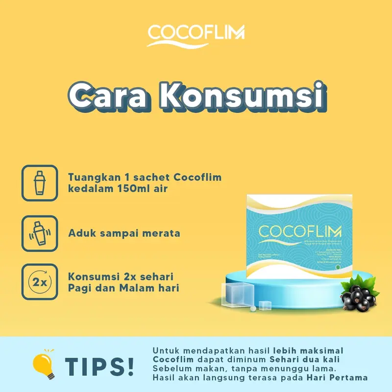 Cocoflim Minuman Serbuk 1 Pouch Isi 7 Sachet 1