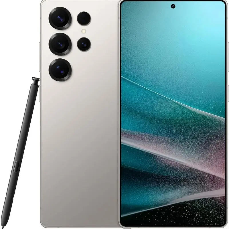 2025 Latest 6.8 Inch Unlocked Android 5G Large Smartphone - 1080*1920 HD Display, Dual 108MP 48MP Camera, Long-Lasting 6800mAh Battery, Fast Charging, GPS Function, Built-in Stylus, Facial/ Fingerprint Recognition Unlock, 8GB RAM 256GB ROM, 7