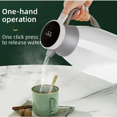 1L Coffee Thermos Thermos bottle Glass Lined Coffee Carafe with Temperature  Keep Hot for 24H, Thermal Carafe for Water, Tea, Coffee - TikTok Shop  Philippines