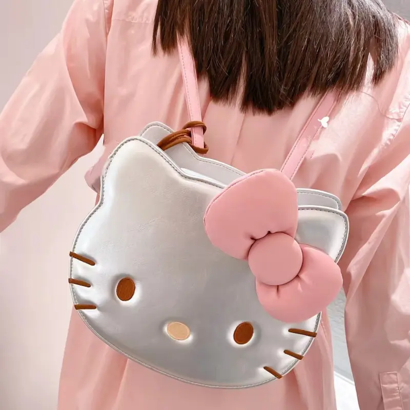 Hello Kitty backpack, sweet and cute girl heart, high school student large  capacity backpack, commuting bag - TikTok Shop Philippines