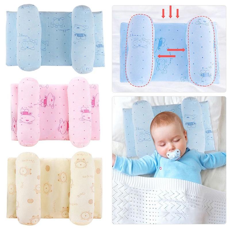 Product Introduction of New Newborn Neck Protection Baby Pillow Infant Pillow Anti-Roll Cushion Positioner Pillow 11