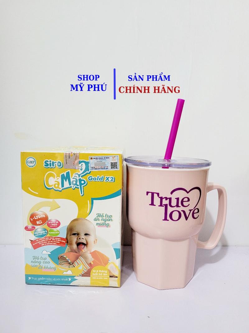 Product Introduction of Siro cá mập gold x2 ( 1 hộp 30 gói) [Mua 1 hộp tặng kèm 1 ly ống hút màu ngẫu nhiên] và không tặng 1
