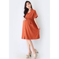 Gambar Lucy Casual Button Dress Baju Hamil Menyusui Kekinian FDD031 - Pink, Standar dari Eve Maternity Store Kota Administrasi Jakarta Barat 5 Tokopedia