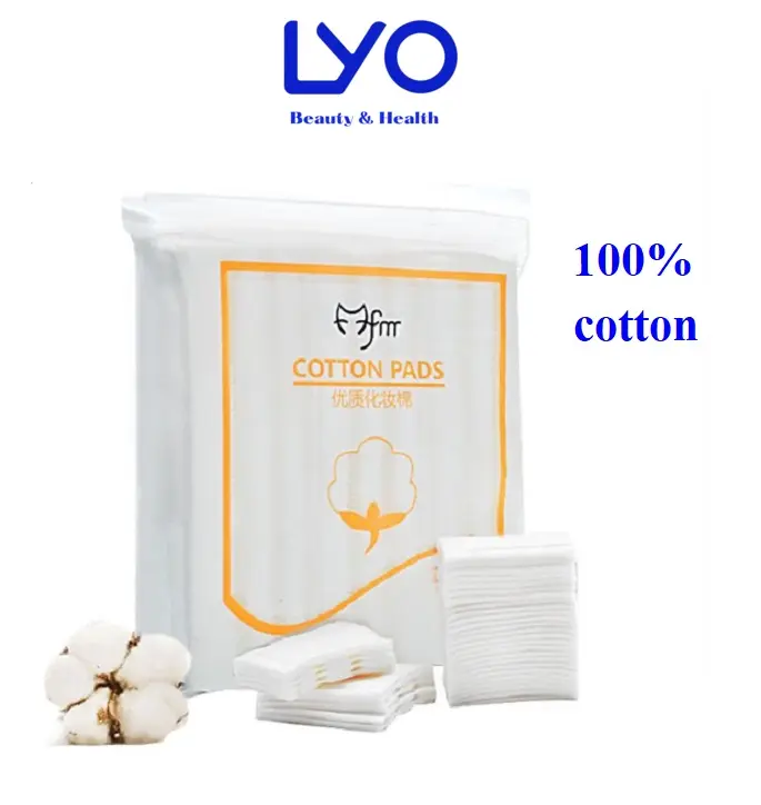 Bông Tẩy Trang 3 Lớp Cotton Pads MoFa MeiRen Túi 222 Miếng