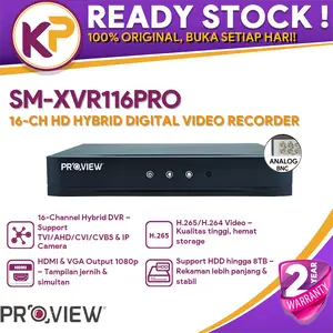 PROVIEW SM-XVR116PRO 16-CH HD HYBRID DIGITAL VIDEO RECORDER