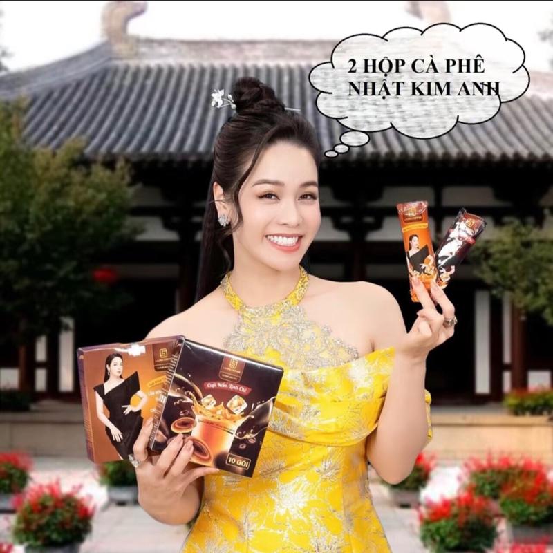 2 Hộp 2 vị ( 1 Đông Trùng & 1 Nấm Linh Chi) cà phê Laura Nhật Kim Anh cafe hoà tan coffee caphe  chat càphê  giảm nescafe  white