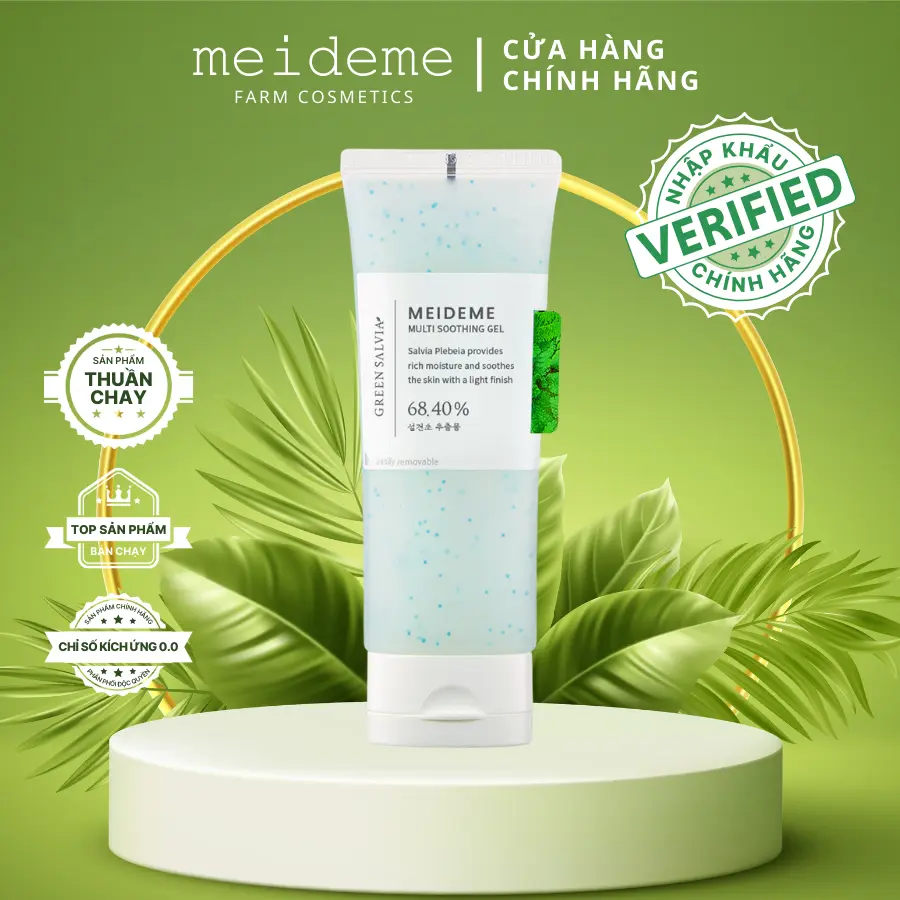Kem dưỡng Meideme Green Salvia Multi Soothing Gel 70ml