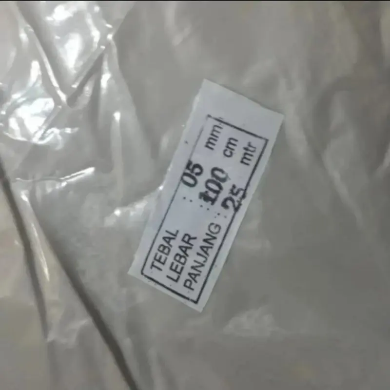 Plastik Lembaran PE Cor Rol - Lebar 1m Panjang 25m 1