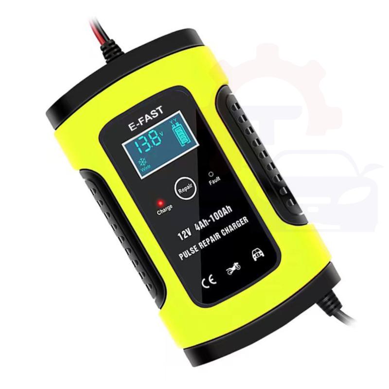 Máy sạc bình acquy 12v tự ngắt, sạc bình acquy 12v từ 4ah - 100ah cho xe máy và ô tô. 0