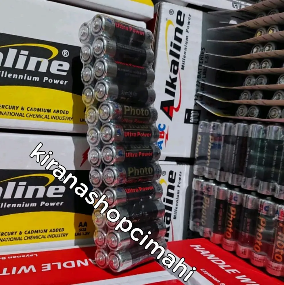 batre ABC photo AA isi 24 pcs / A2 / baterai / battery