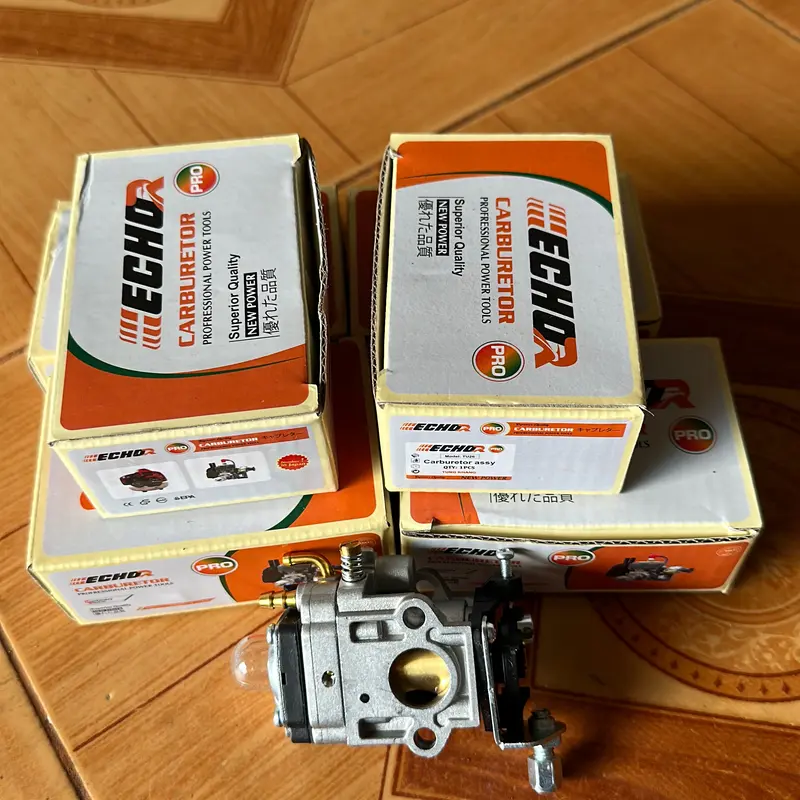 Chế hoà khí - bình xăng con máy cắt cỏ 430 / 541 / 143 /330 /260 loại tốt lõi đồng . 3