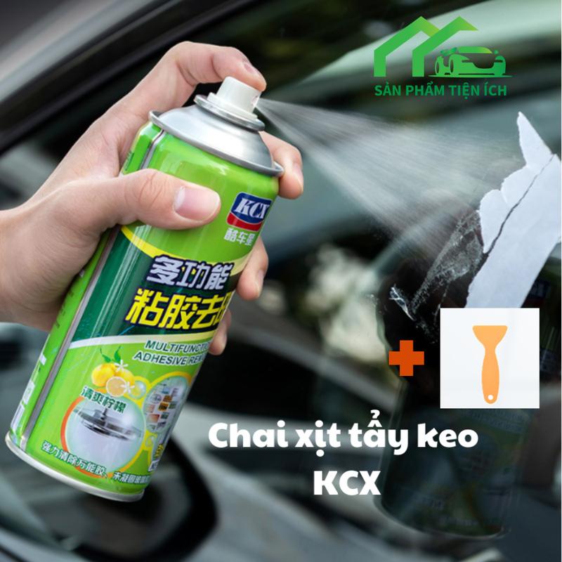 Bình Xịt Tẩy Keo Giúp Làm Sạch, Loại Bỏ Các Miếng Dán Keo Trên Bề Mặt Kính