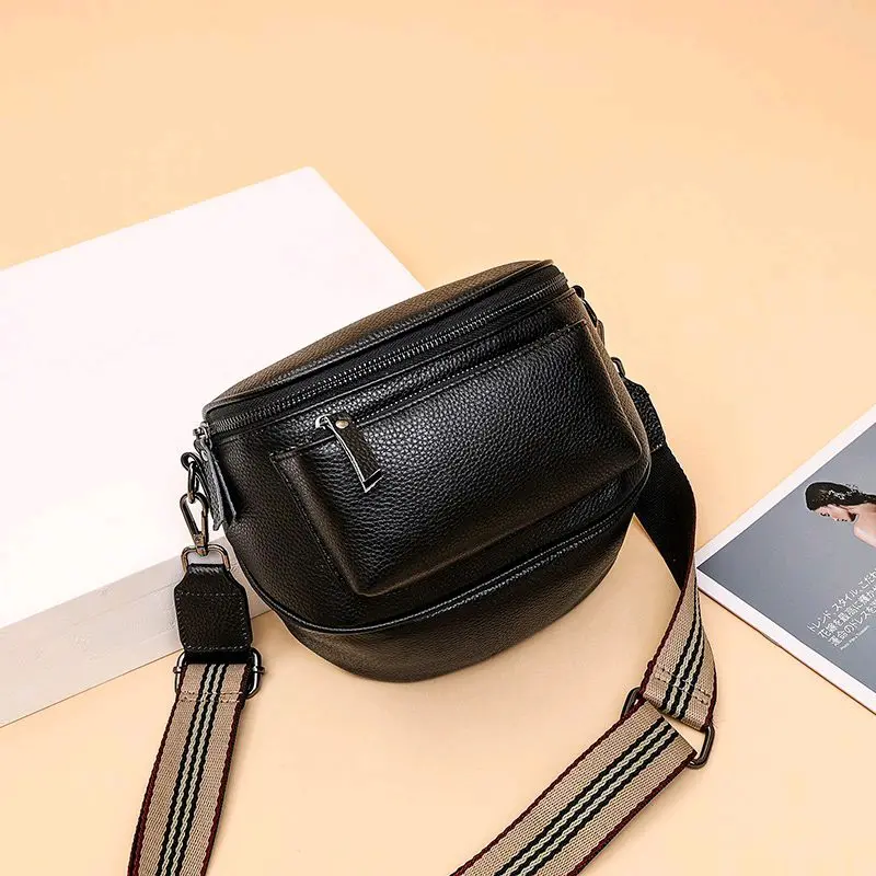 Tas Selempang Kulit Wanita Waistbag Kulit Wanita Terbaru Kulit PU