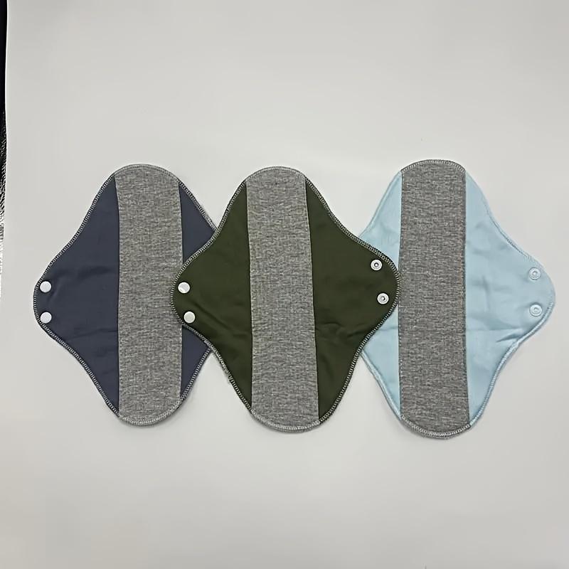 Product Introduction of Đệm nữ, có thể giặt và tái sử dụng, bộ 3 cái, bảo vệ chống rò rỉ, không thấm nước, được làm bằng vải cotton pha, thích hợp cho đồ lót của phụ nữ Tampon 5