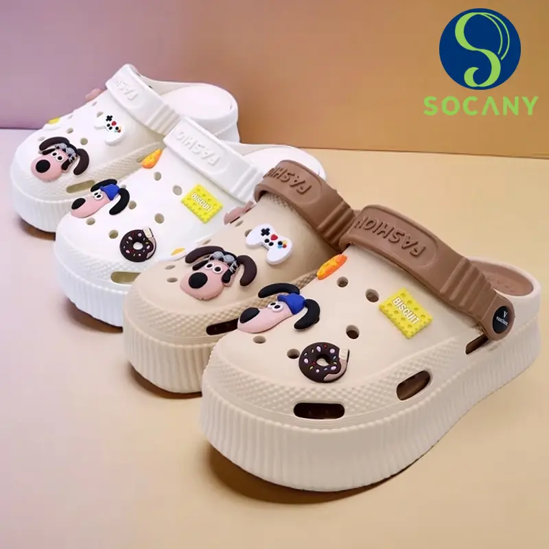 Socany Sandal Anak Perempuan FUJI Baim Sandal Anak Laki Laki Sandal EVA Warna Motif Kartun
