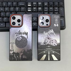 เคสโทรศัพท์, การออกแบบบล็อกสีไฟฟ้าขนาดสี่เหลี่ยม, เทรนด์ฟิล์มเงินหม้อแปลงร้อน, สีโลหะสไตล์ใหม่, เหมาะสำหรับ 16, 15, 14, 13 Pro Max, ฝาครอบป้องกันการหล่นแบบรวมทุกอย่าง